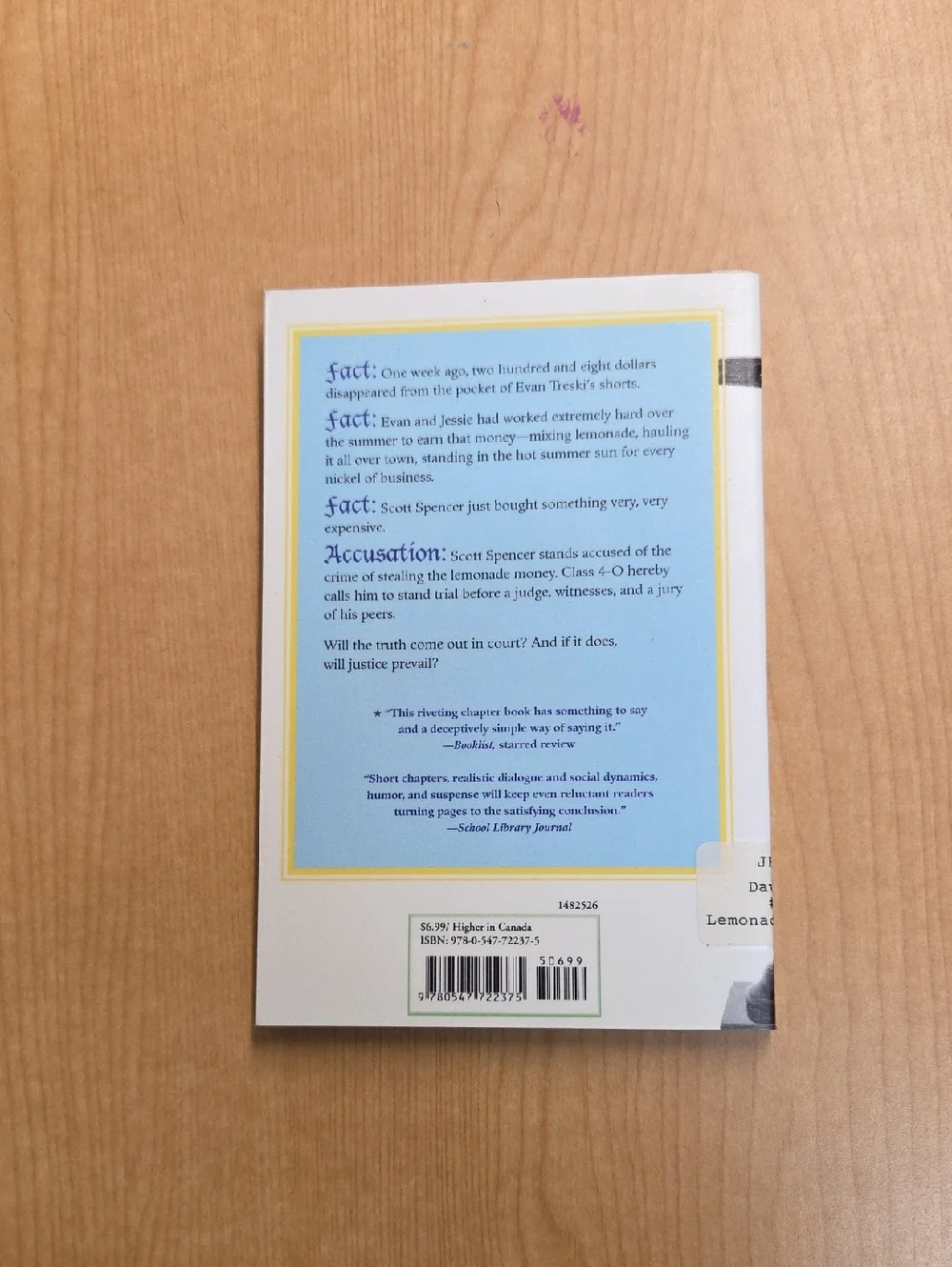 Lemonade‎ War Series Books..lot Of 3